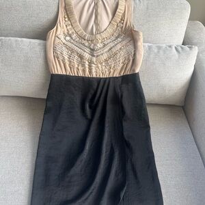 Sachin and Babi for Ankasa jeweled two tone color formal dress wedding  size 10